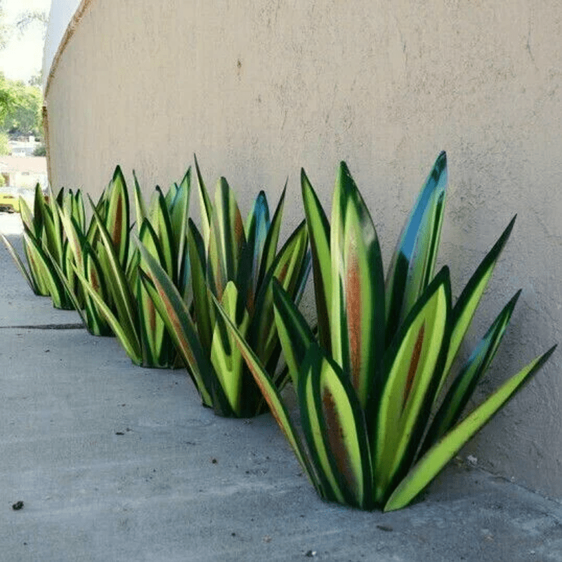 Handmade Waterproof Agave Garden Lamp – Elegant Outdoor Lights for Garden Illumination