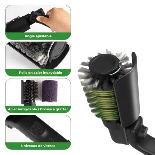 PowerScrub™ – Brosse Électrique de Nettoyage pour Barbecue