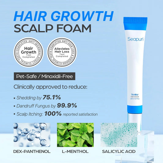 Hair Growth Serum | RootRevival™ 2-in-1 Scalp Treatment | Cooling & Strengthening Formula | 2+2 Free Offer