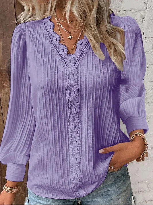 Alison – Collared Ribbed Knit Sweater