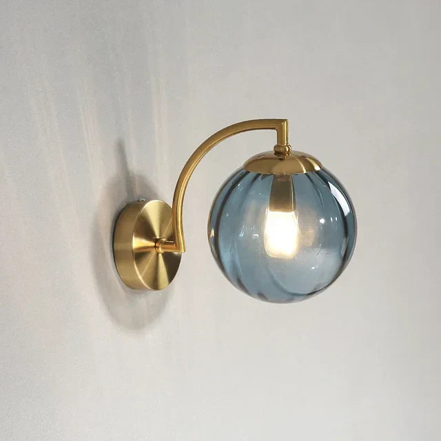CrystalGlow – Modern Glass Wall Lamp