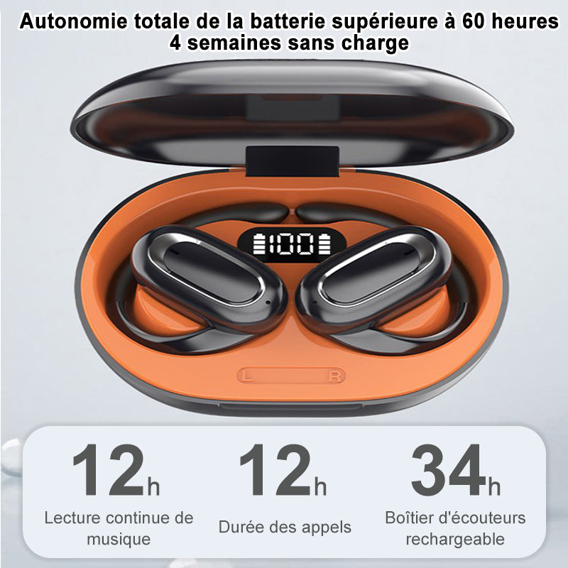 Écouteurs Bluetooth Portables Stéréo 3D SoundWave™
