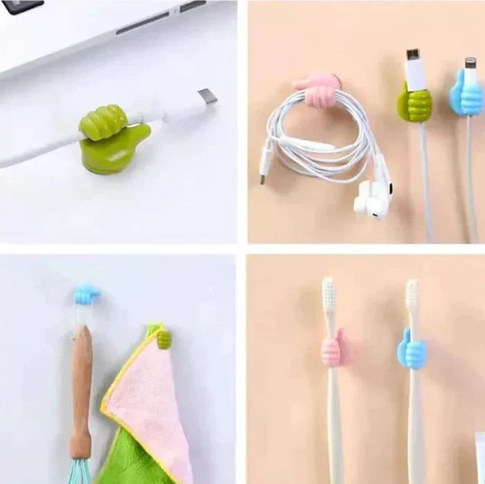 10+10 GRATUITS I ClipThumb™ Crochets Muraux pour Pouces