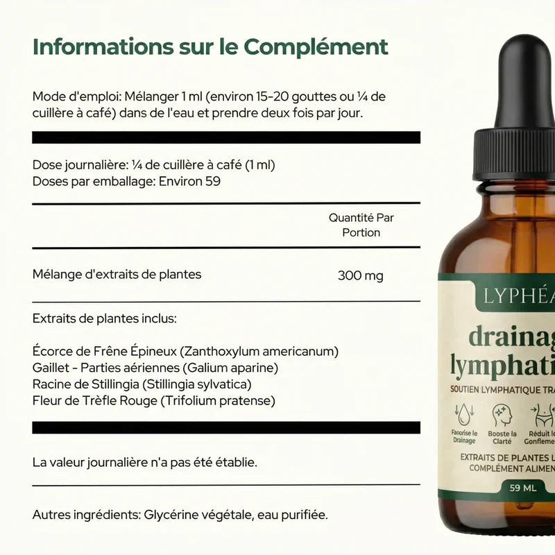 DRAINANT LYMPHATIQUE