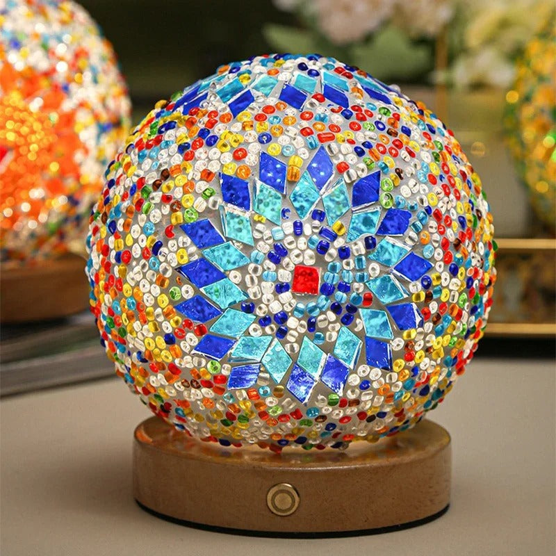 CreativaLED – Bohemian Desk Lamp with USB