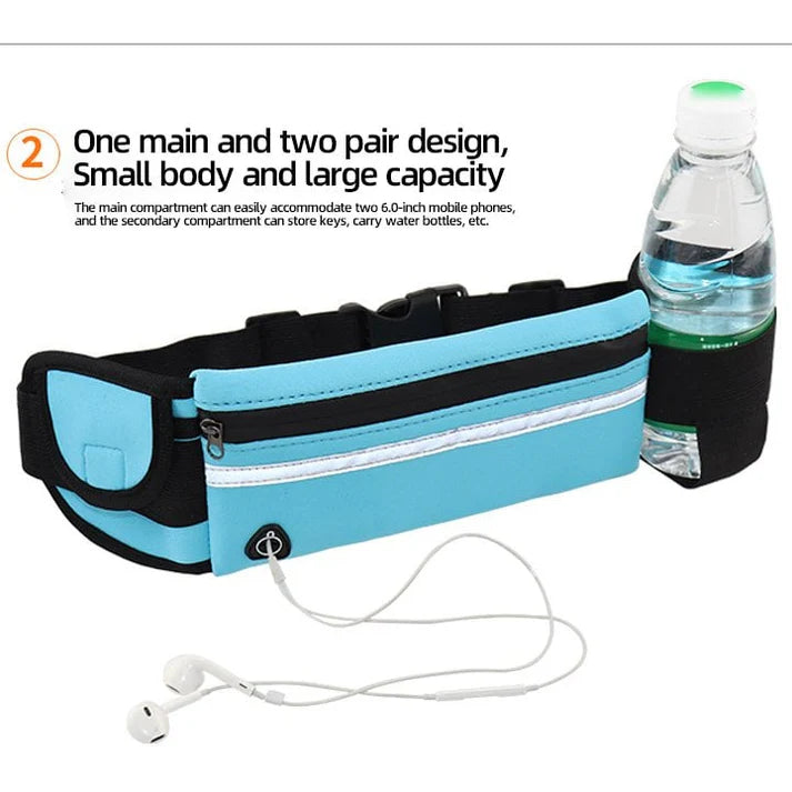 RunSafe – Sac à taille étanche, ultra-léger, pratique et sûr pour le sport et les voyages