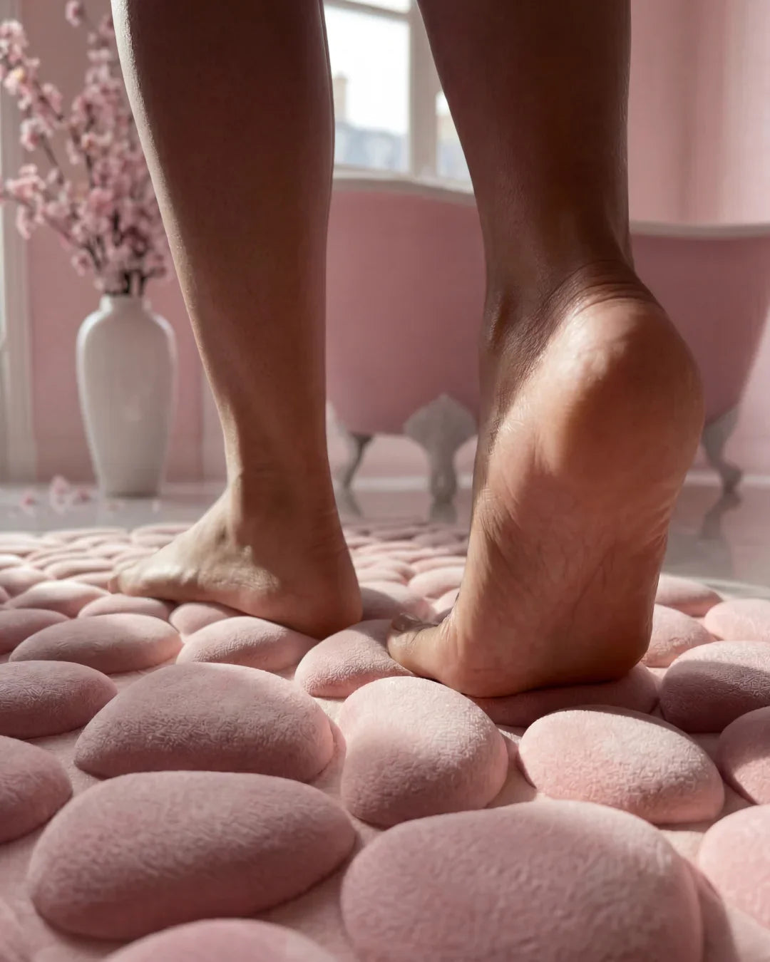 CloudPebble™ Tapis de Bain Galet à Mémoire de Forme