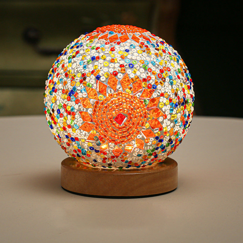 NestGlow – Bohemian Baroque LED Night Light