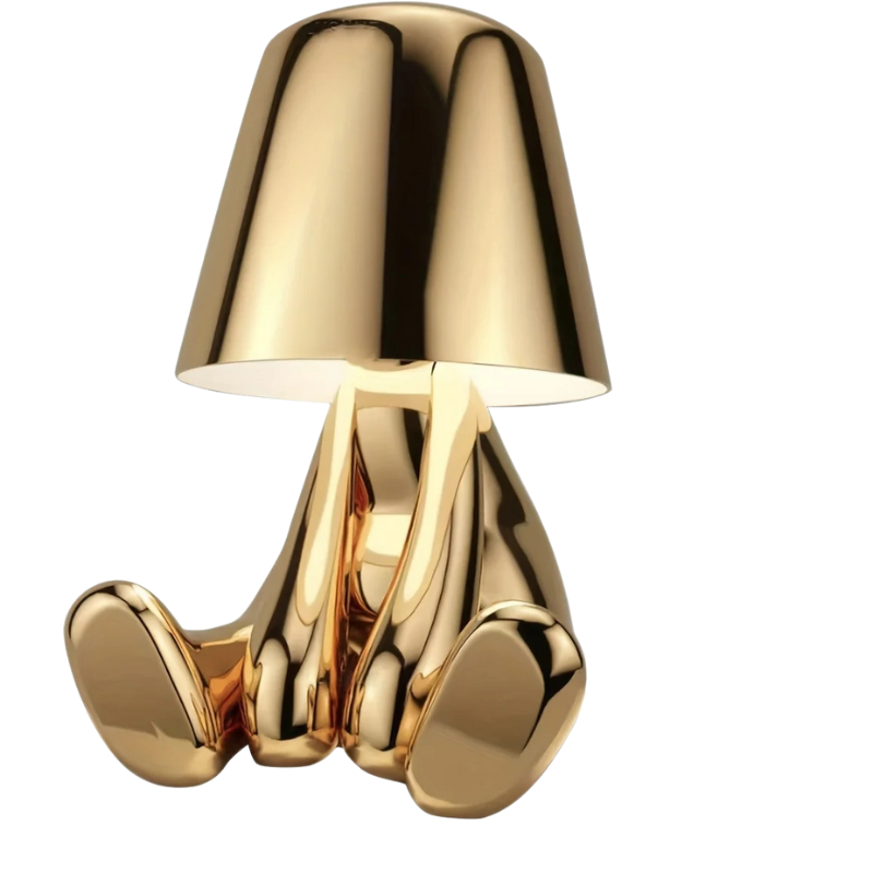 GoldenGrace - Gouden Standbeeld Tafellamp