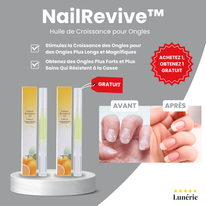 1 ACHETÉ = 1 OFFERT | NailRevive™ - Huile de Croissance pour Ongles