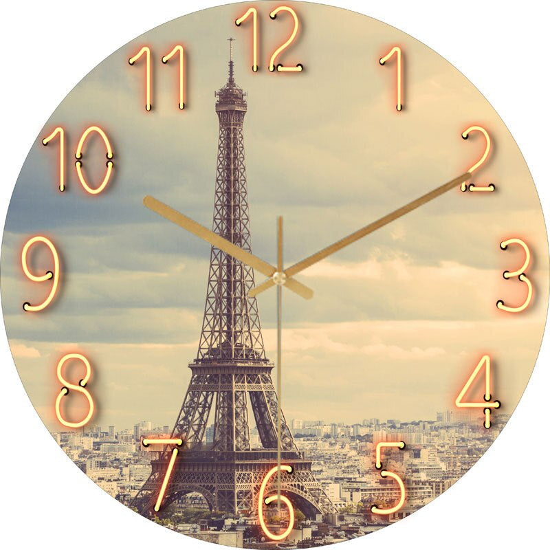 ChronoEdge – Stylish Modern Wall Timepiece