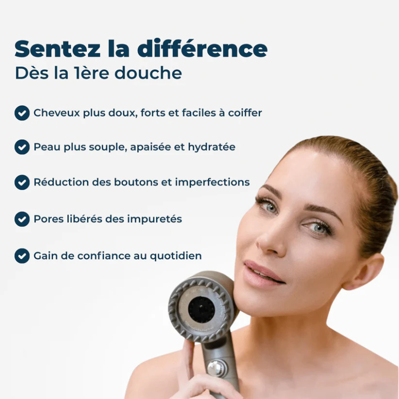 AquaPulse™ Pommeau de Douche 3-en-1 | Haute Pression & Économie d'Eau