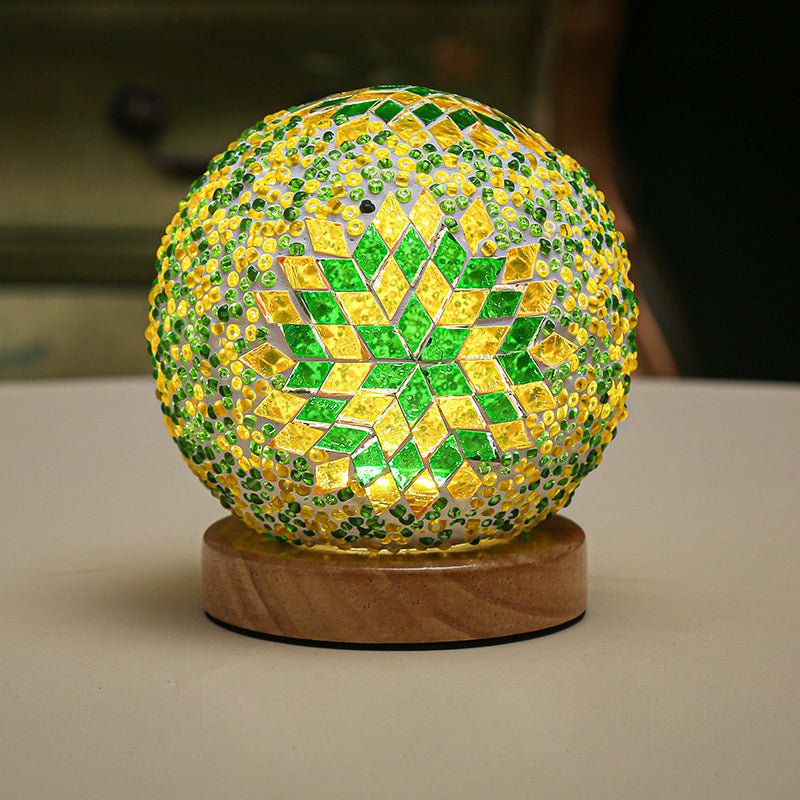 NestGlow – Bohemian Baroque LED Night Light