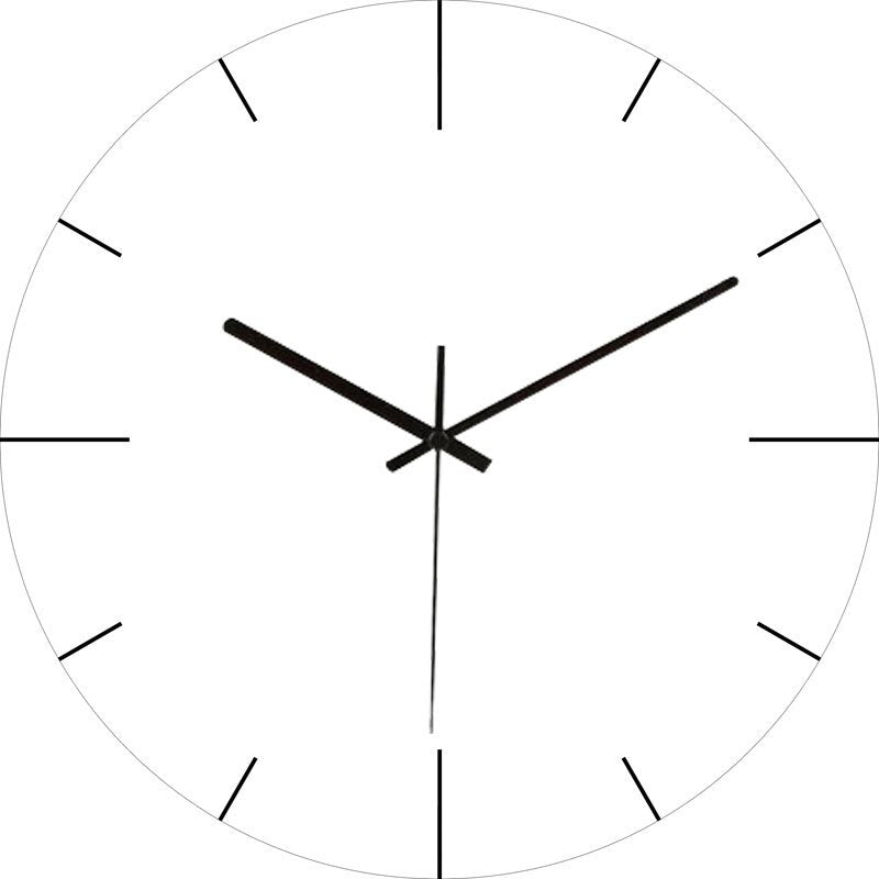 ChronoEdge – Stylish Modern Wall Timepiece