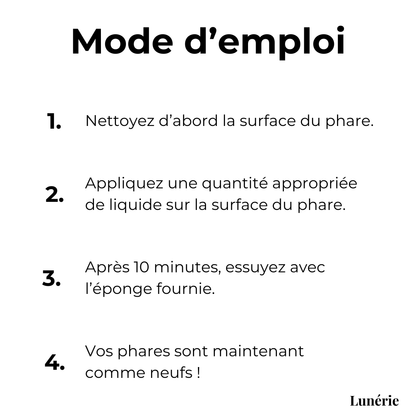 Dernier Jour -50% | ClearView™ Liquide de réparation pour phares