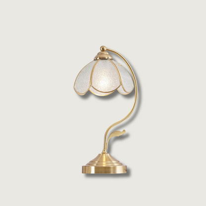GlowPetal – Luxurious Floral Glass Table Lamp