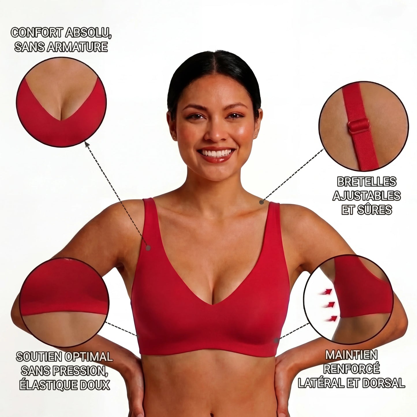 Soutien-Gorge Invisible Liftant Seconde Peau