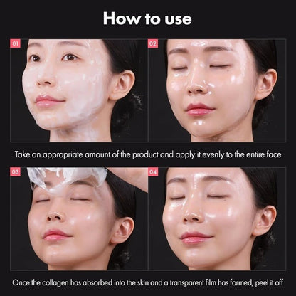 Collagen Cream Mask | YouthVeil™ Youthful Skin Renewal | 500DA Low-Molecular Collagen | 100ml