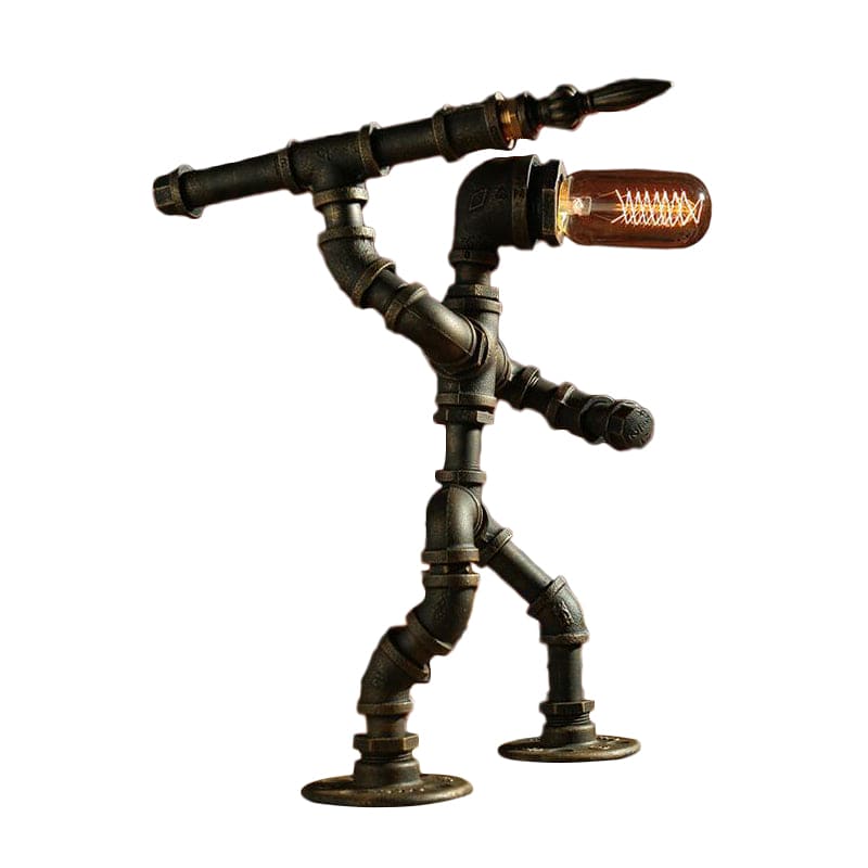GloTech – Cyberpunk-Inspired Robot Lamp