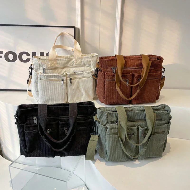 Sophie Dual-Zip Bag – Stylish and Functional Compact Handbag