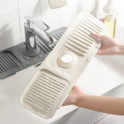 Soft-Surface Silicone Drying Mat – For Pots, Dishes, Glasses & Cutlery