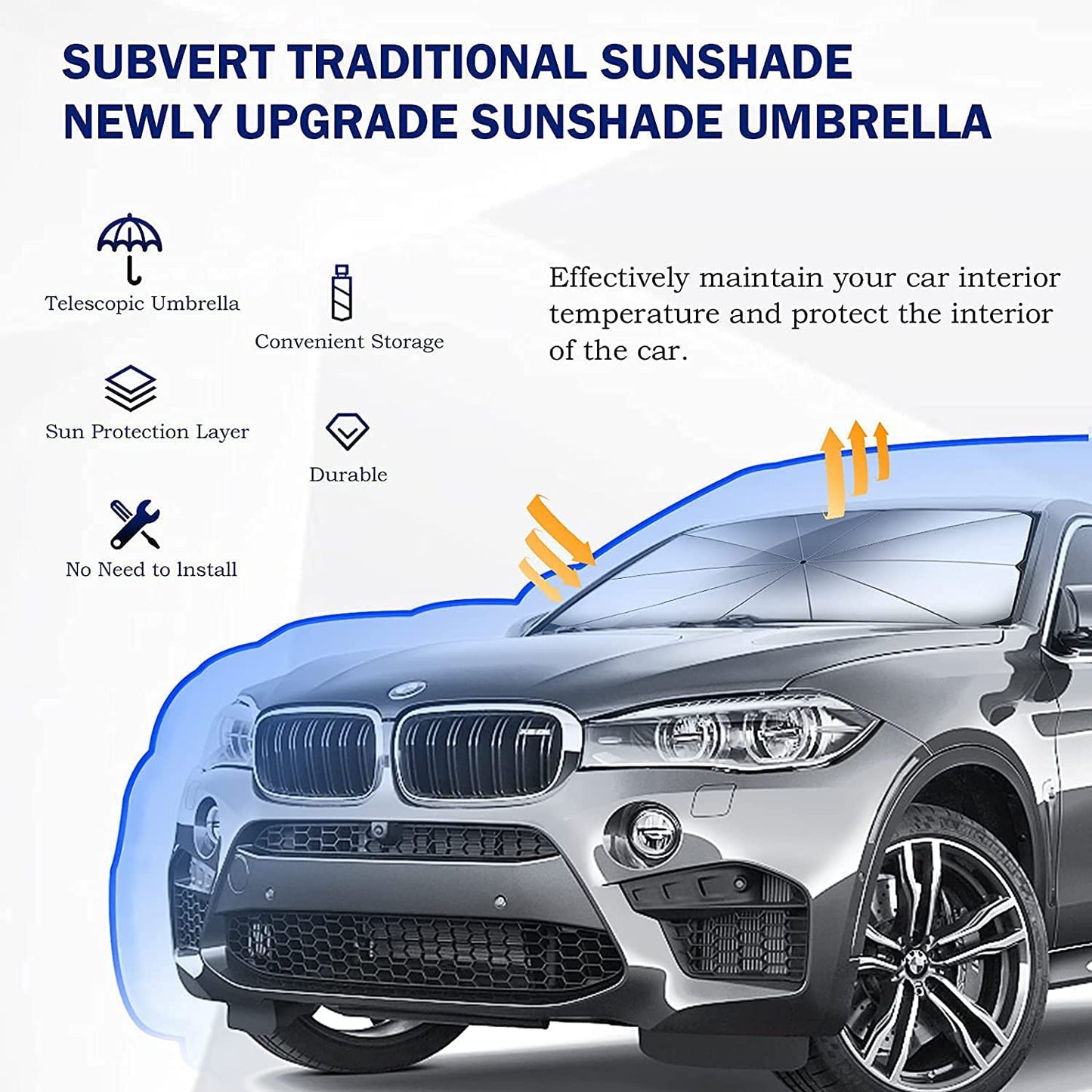 Pare-Soleil Anti-UV pour Pare-Brise