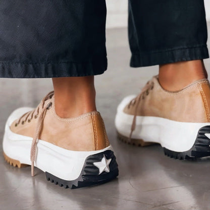 Elevare™ | Leather Platform Sneakers