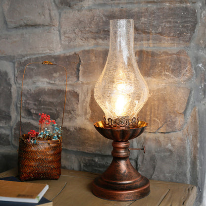 GlowVintage – Craykle Glass Desk Lamp