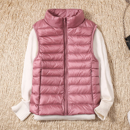 Charlotte – New Waterproof Vest with White Duck Down