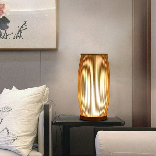 EcoLuxe - Bamboo Table Lamp with Warm Light