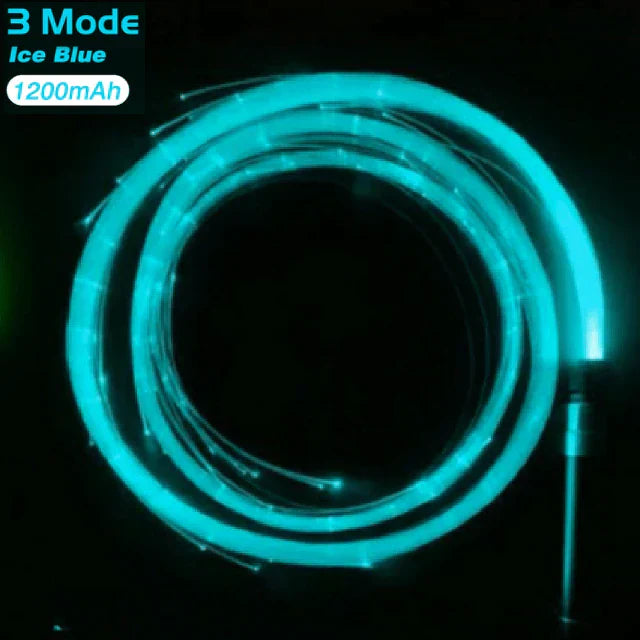 LED rechargeable light whip