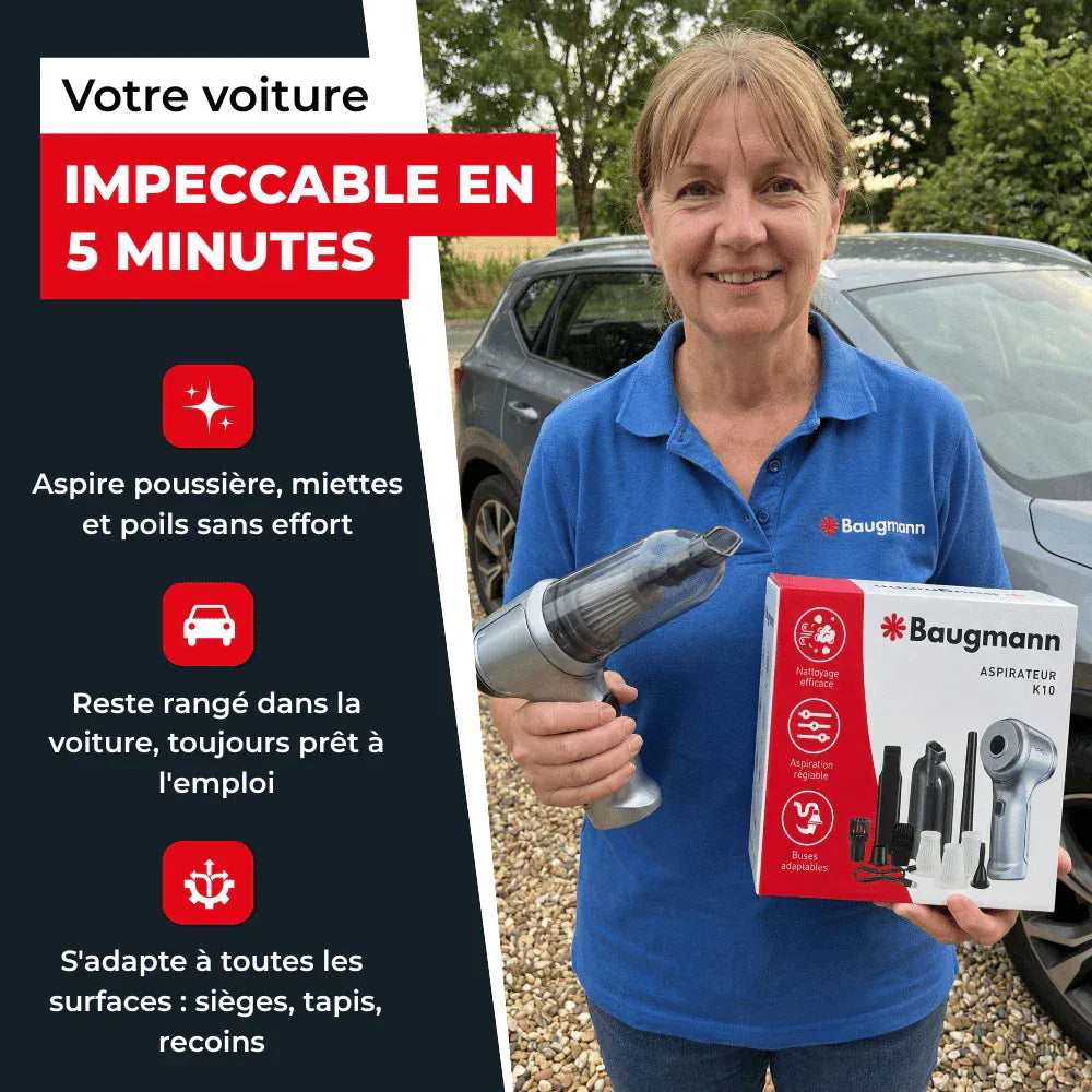 SwiftVac™ Aspirateur Haute Performance | Nettoyage Puissant au Quotidien