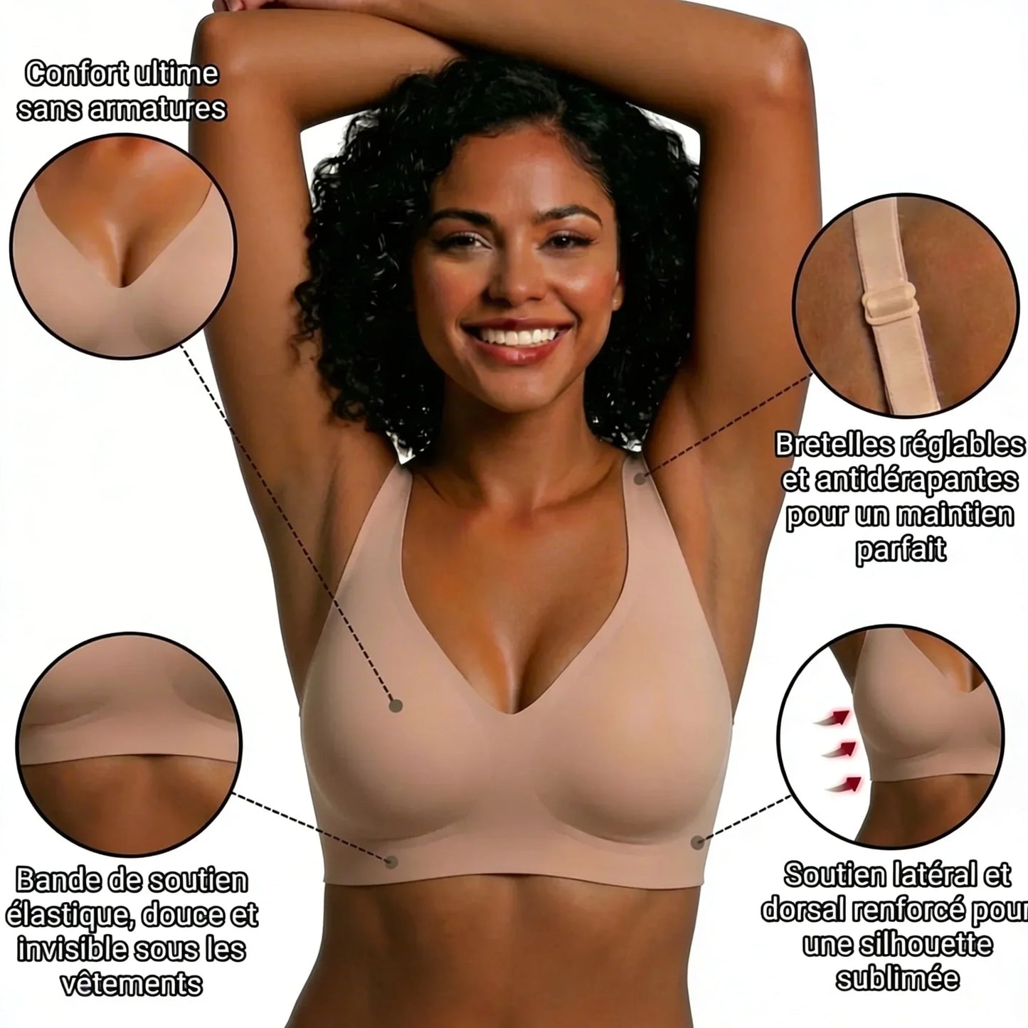Soutien-Gorge Invisible Liftant Seconde Peau