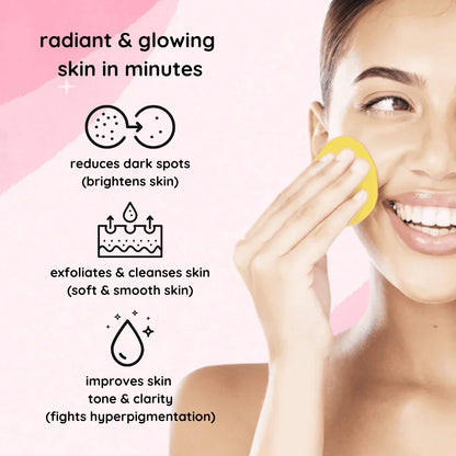 Velleara Turmeric & Kojic Acid Pads | 40 Pack | Reveal fresher, brighter skin — one pad at a time