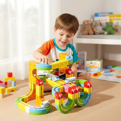 DIY Cube Track – Creative & Active – Creative DIY Train Track