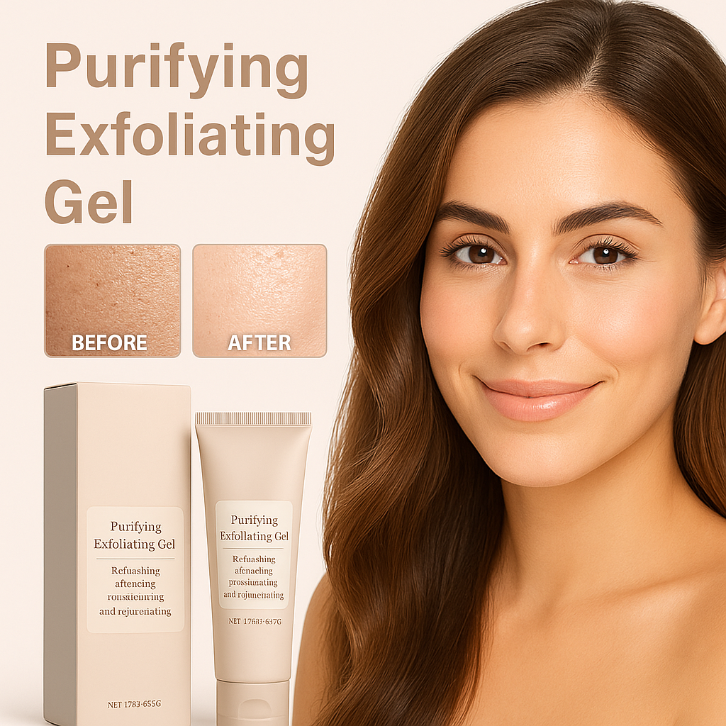 GlowReveal™ Exfoliating Gel – Une Peau Éclatante En 1 Minute