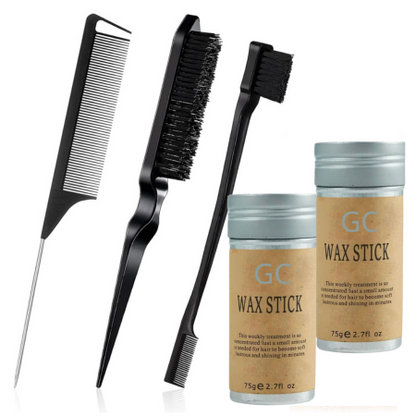 Hair Wax Stick | Strong Hold & Edge Control | Non-Greasy Styling for All Hair Types