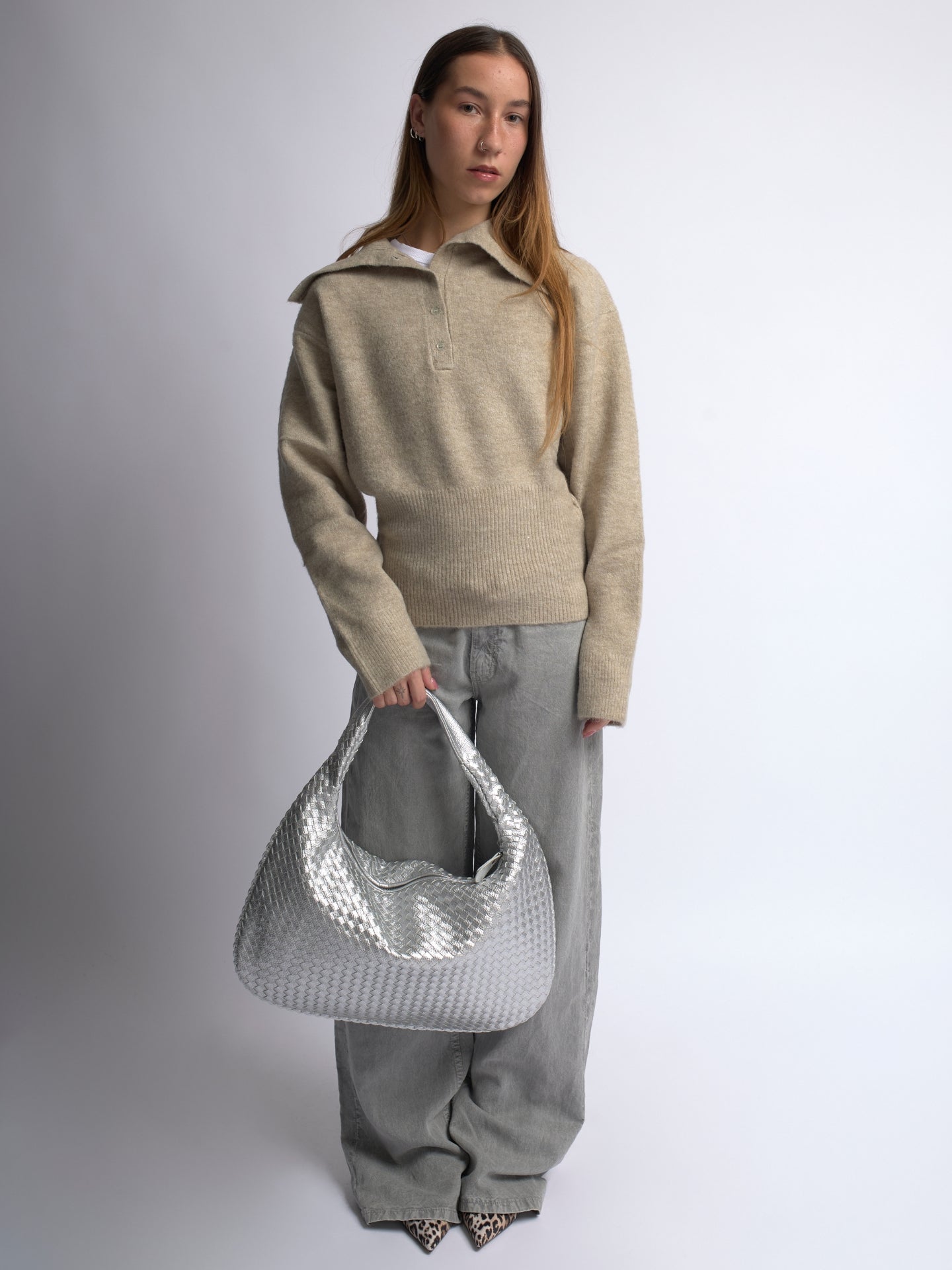 AURA™ Braided Shoulder Bag
