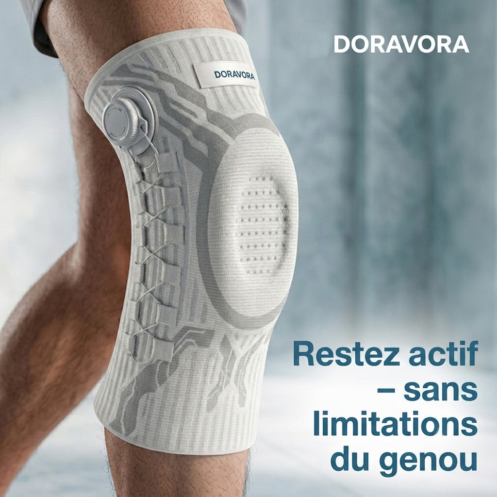 Genouillère Orthopédique de Maintien et de Compression