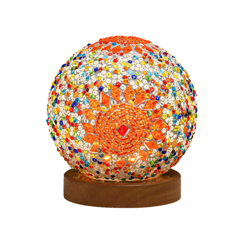 GloedNest - Elegant Dimmable LED Glass Table Lamp