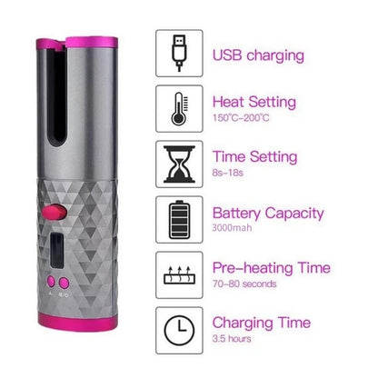 🎅EARLY CHRISTMAS SALE🎅 Cordless Automatic Hair Curler