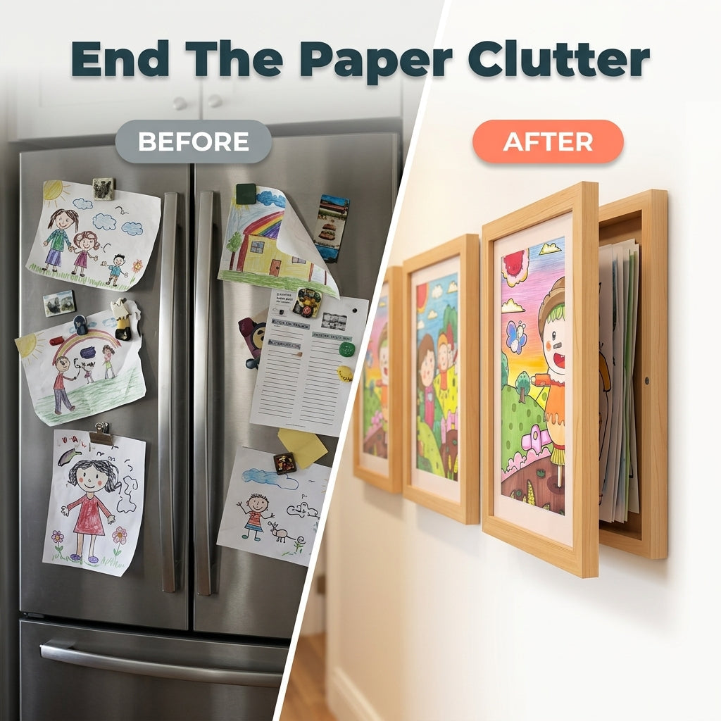 MemoryGallery™ – Cadre Pour Dessins D’Enfants