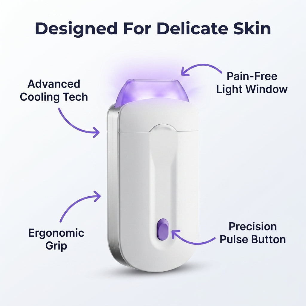 FlawlessBeam™ – Une Peau Douce Sur Tout Le Corps, Sans Irritation