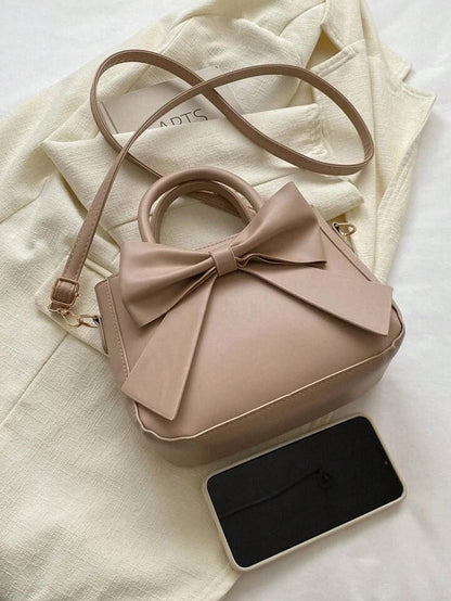 Mini Square Handbag – Stylish Solid Color Purse for Women
