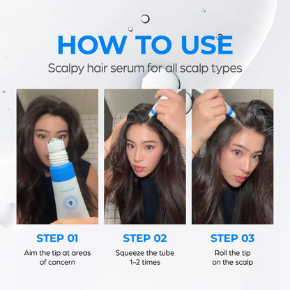 Hair Growth Serum | RootRevival™ 2-in-1 Scalp Treatment | Cooling & Strengthening Formula | 2+2 Free Offer