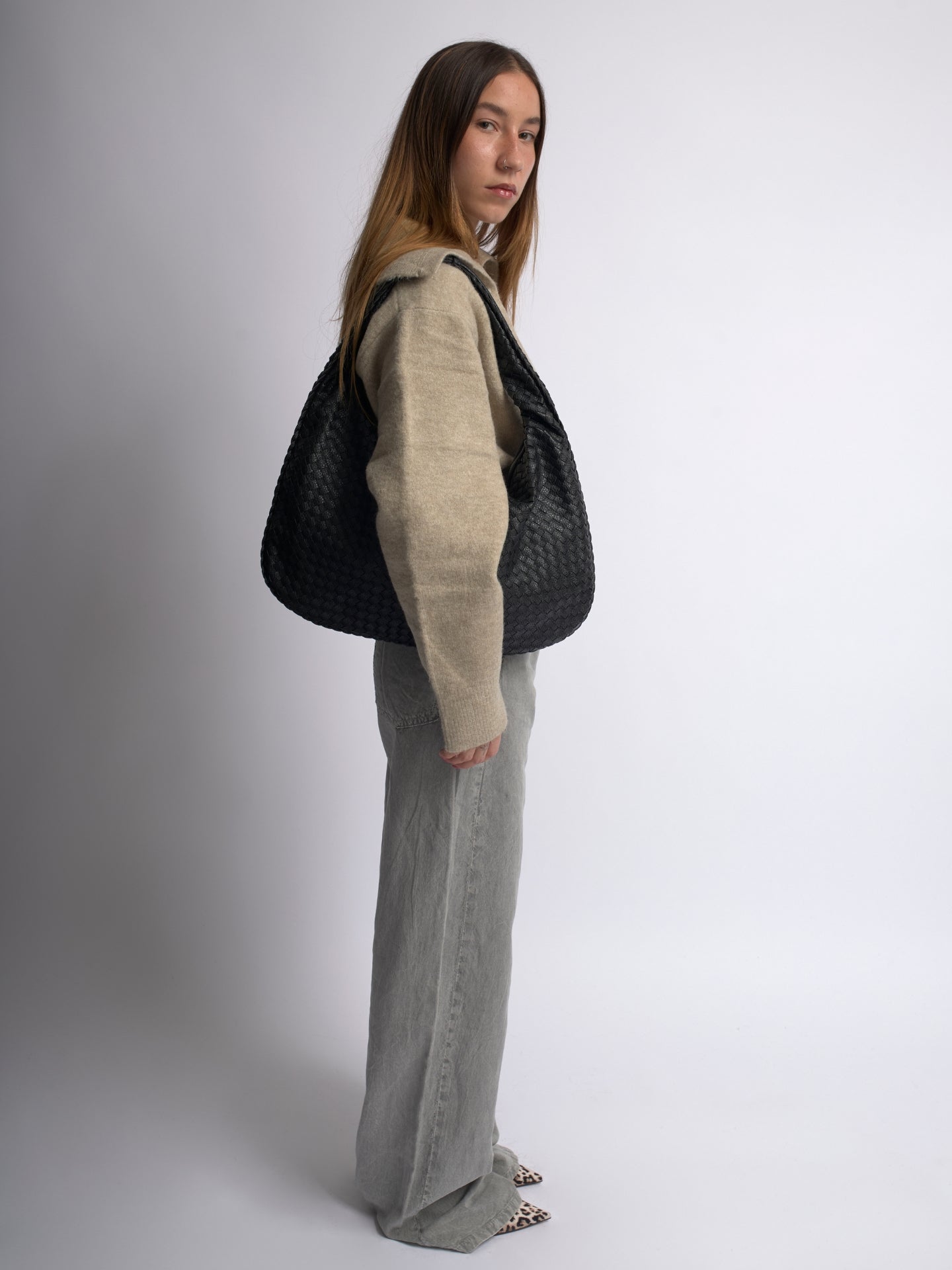 AURA™ Braided Shoulder Bag