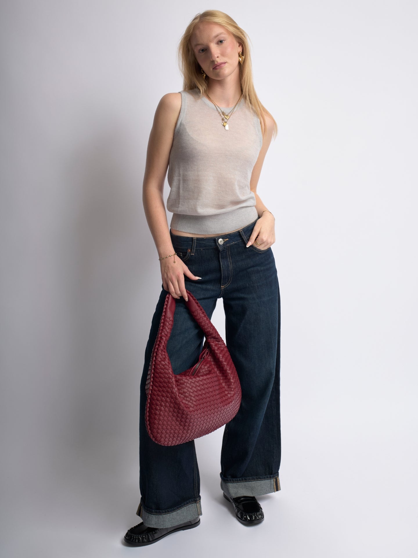 AURA™ Braided Shoulder Bag