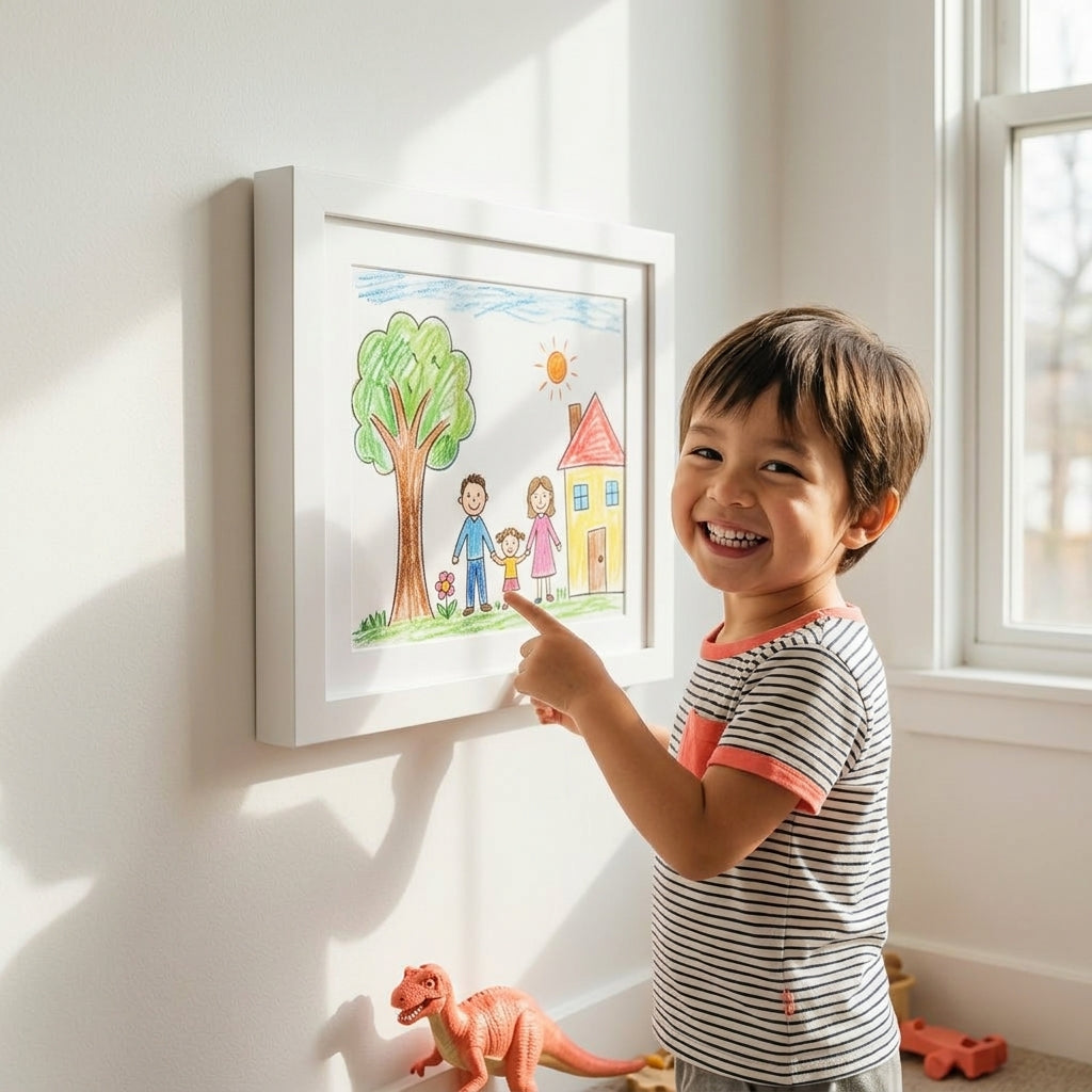 MemoryGallery™ – Cadre Pour Dessins D’Enfants