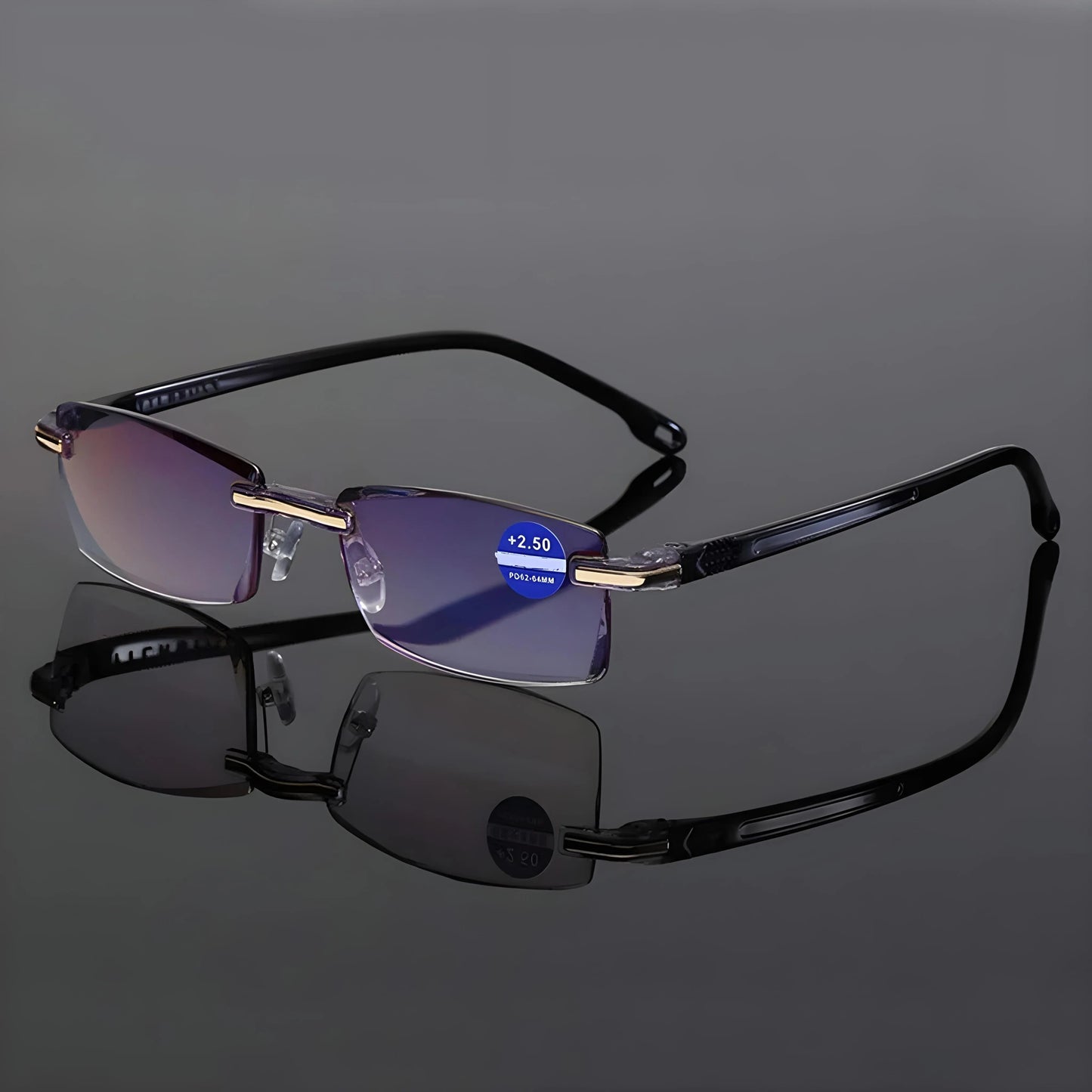 Progressive Reading Glasses | RayGuard™ Blue Light Blocking Lenses | Anti-Glare & Scratch-Resistant | 1+1 Free Offer