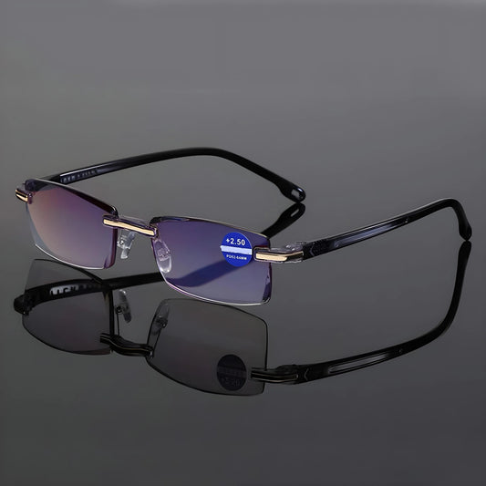 Progressive Reading Glasses | RayGuard™ Blue Light Blocking Lenses | Anti-Glare & Scratch-Resistant | 1+1 Free Offer